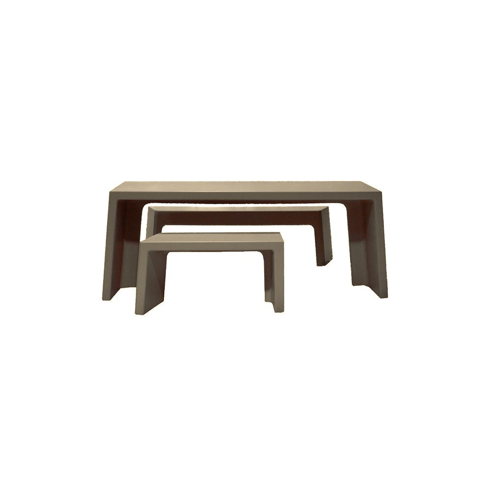 TF3195 Free-Standing 2 Bench Concrete ADA Compliant Table Set — Acid Wash — A23 Gray — digitally rendered color preview