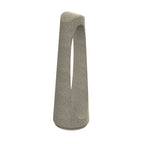 ZB.RO.02 Concrete High Bollard — Acid Wash — A20 White — digitally rendered color preview
