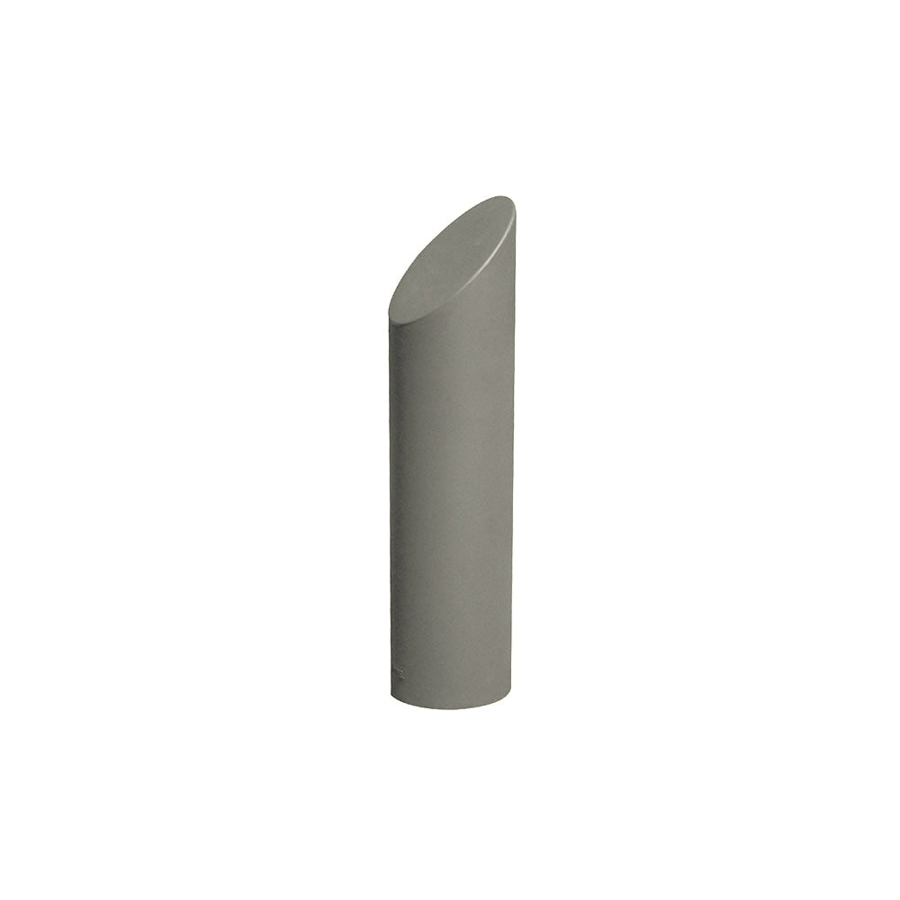 700401 Plastic Bollard Cover — Plastic — 6 Gray — digitally rendered color preview