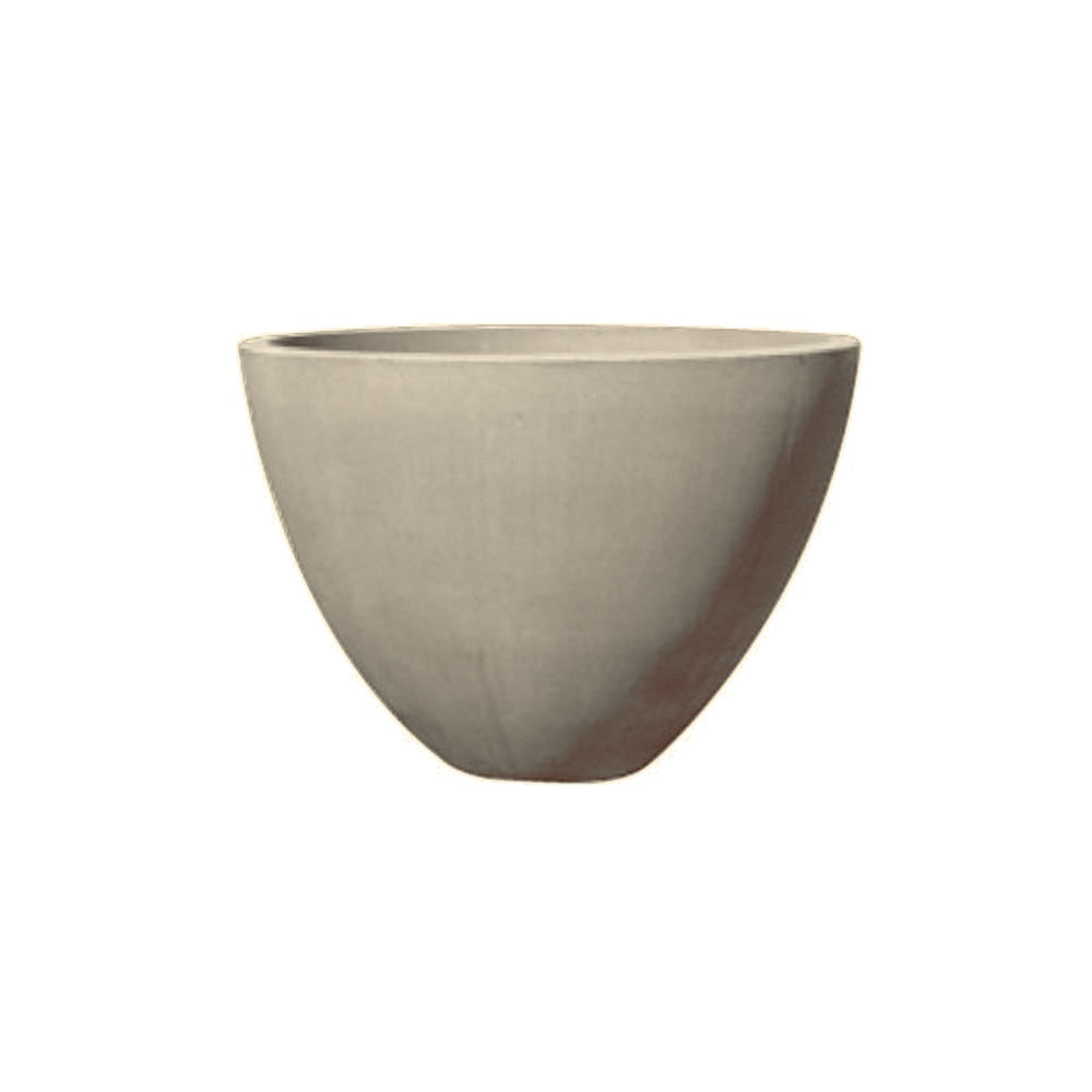 TF4122 VCC Series Round Concrete Planter — Acid Wash — A20 White — digitally rendered color preview