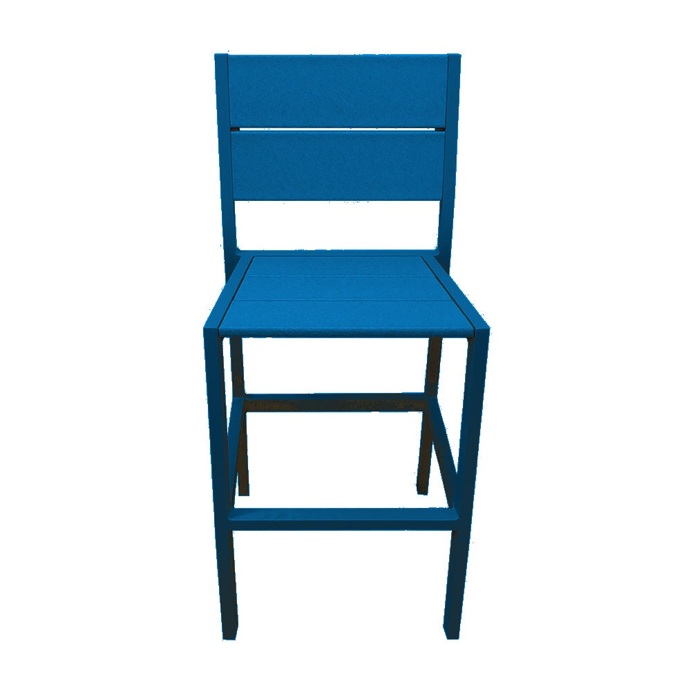 2316 Lorna HT Dining Chair — Metal Powder Coat — 0 Blue — digitally rendered color preview