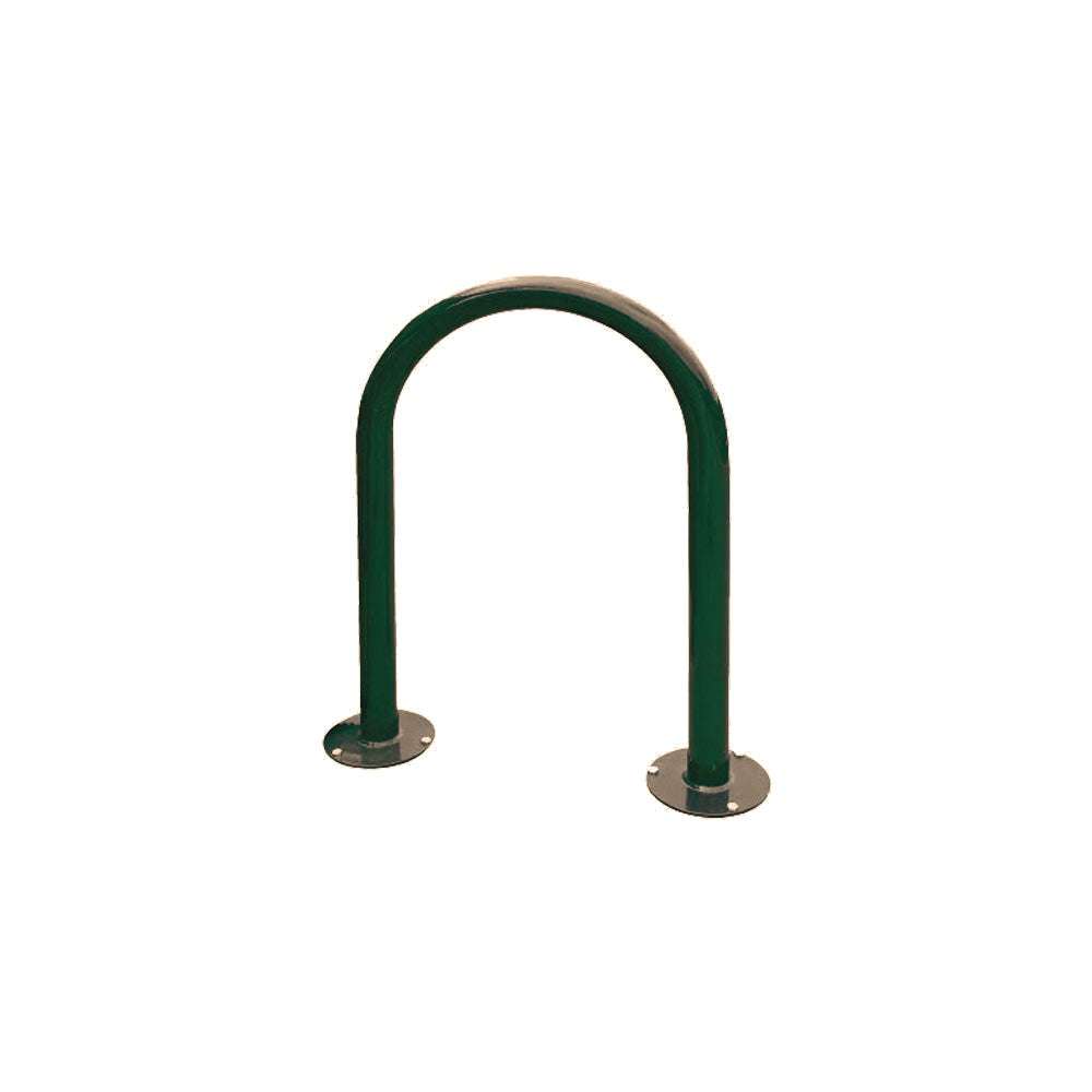 MF9006 Surface Mount U Style Bike Rack — Metal Powder Coat — S44 Putty — digitally rendered color preview