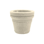 TF4043 Terrene Concrete Planter — Acid Wash — A20 White — digitally rendered color preview