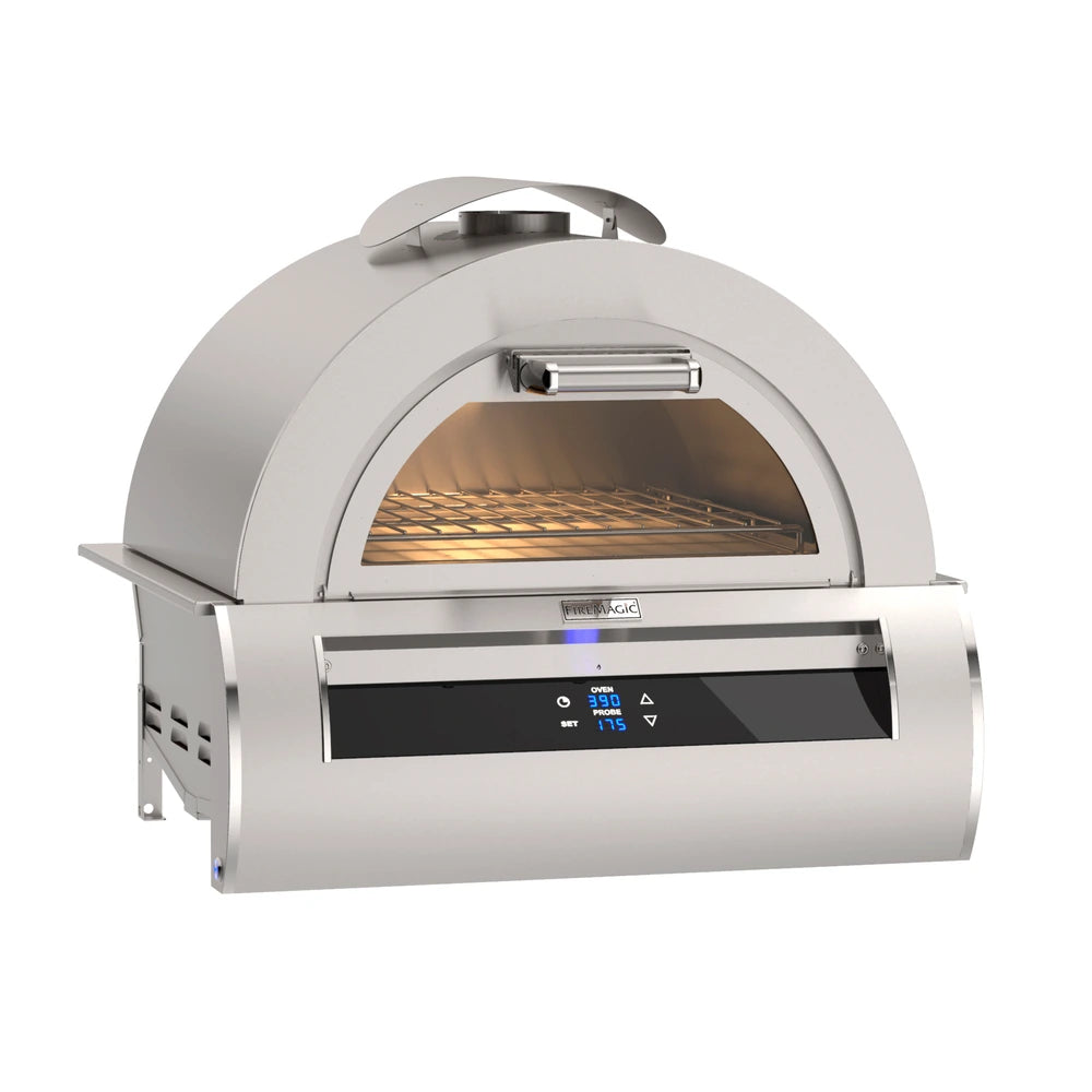 Fire Magic Echelon Black Glass Pizza Oven - Fire Magic official product image