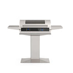 Fire Magic 30 Inch Patio Post-Mount Electric Grill With Dual Control - Fire Magic official product image