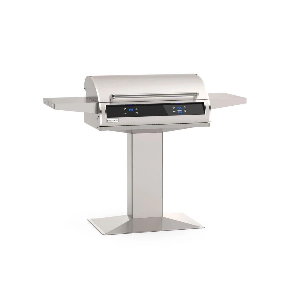 Fire Magic 30 Inch Patio Post-Mount Electric Grill With Dual Control - Fire Magic official product image