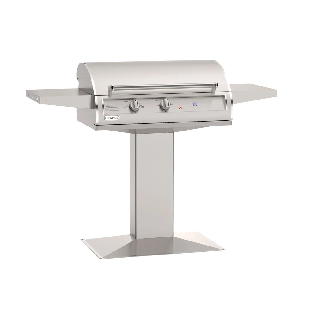 Fire Magic 30 Inch Post Mounted Analog Electric Grill - Fire Magic official product image