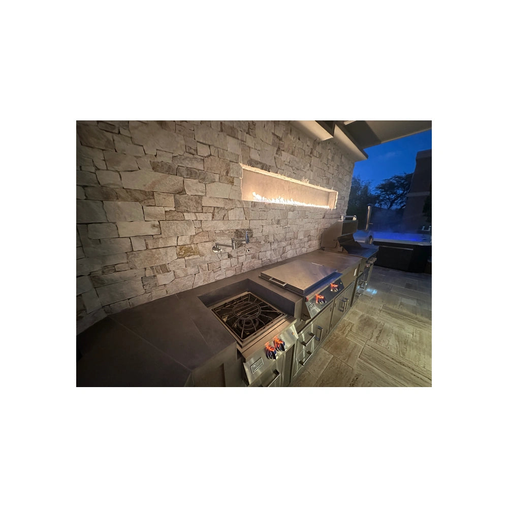 Luxury Outdoor Kitchen BBQ Grill Island