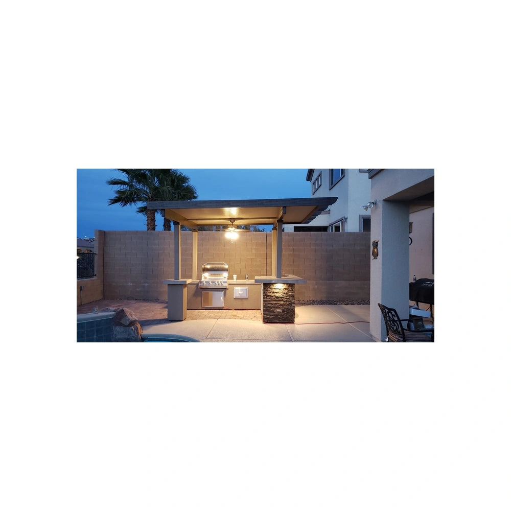 Aruba BBQ Island With 12' x12' Pergola