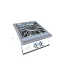 Professional Built-in Power Burner with Led Lights and Removable Grate for Wok
