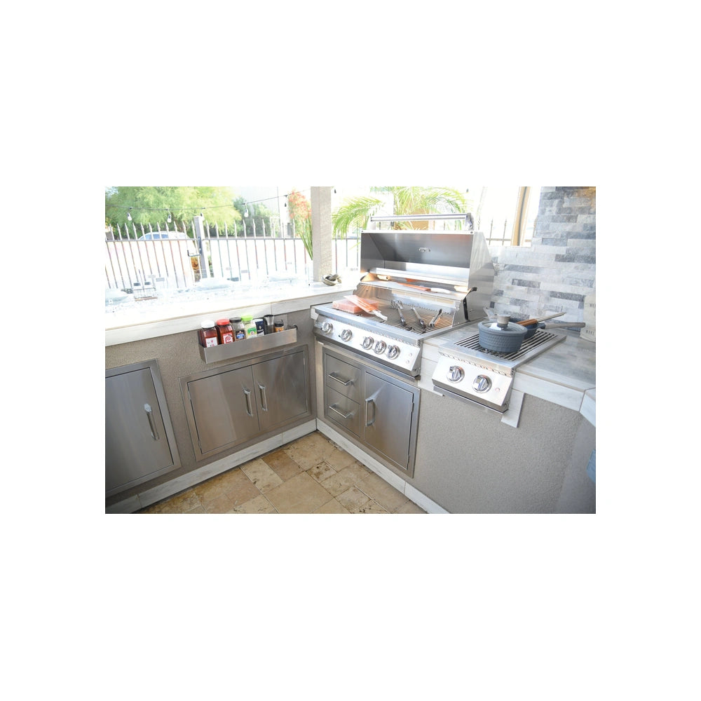 Outdoor Kitchen Spice Rack Speed Rail