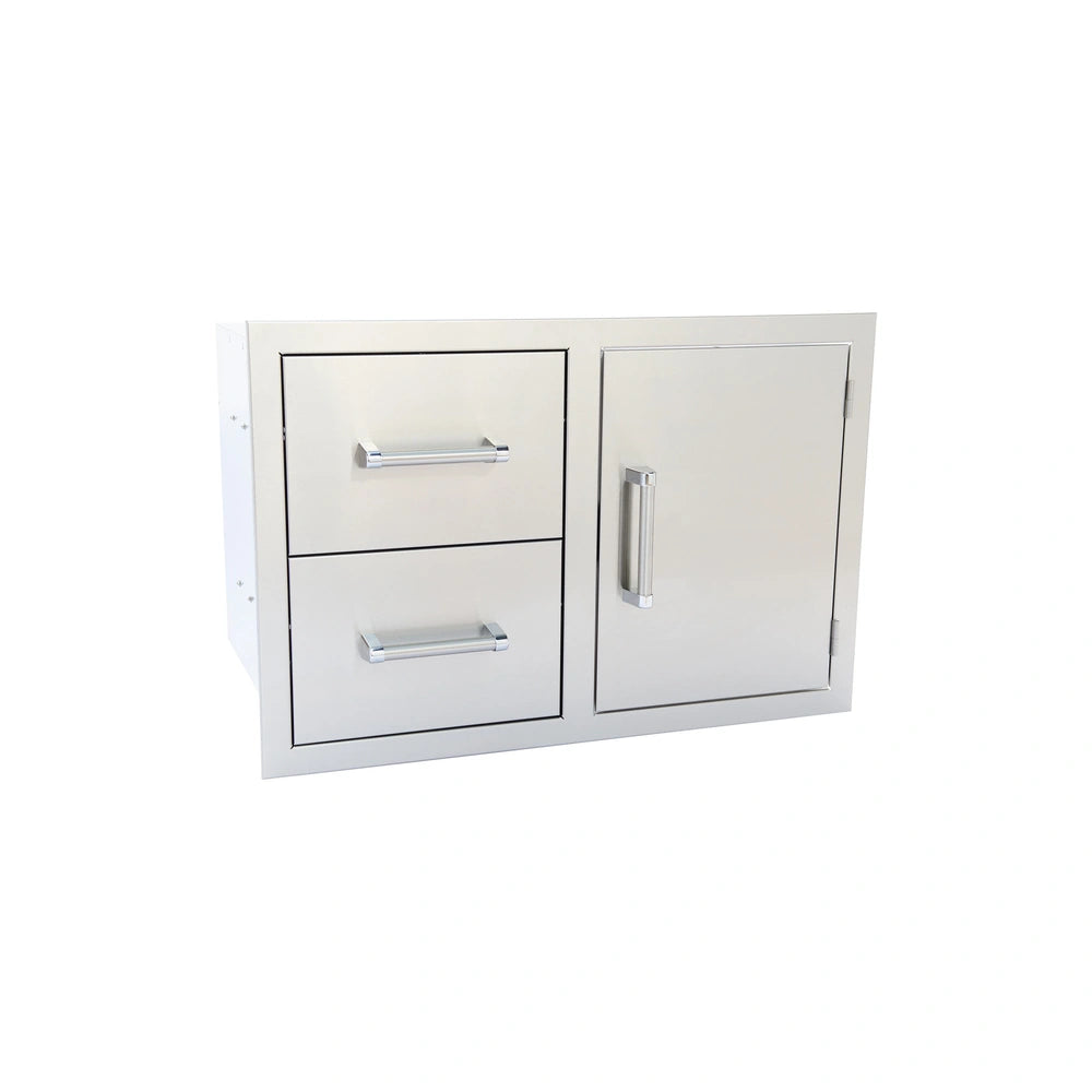Two Drawer & Door Combo