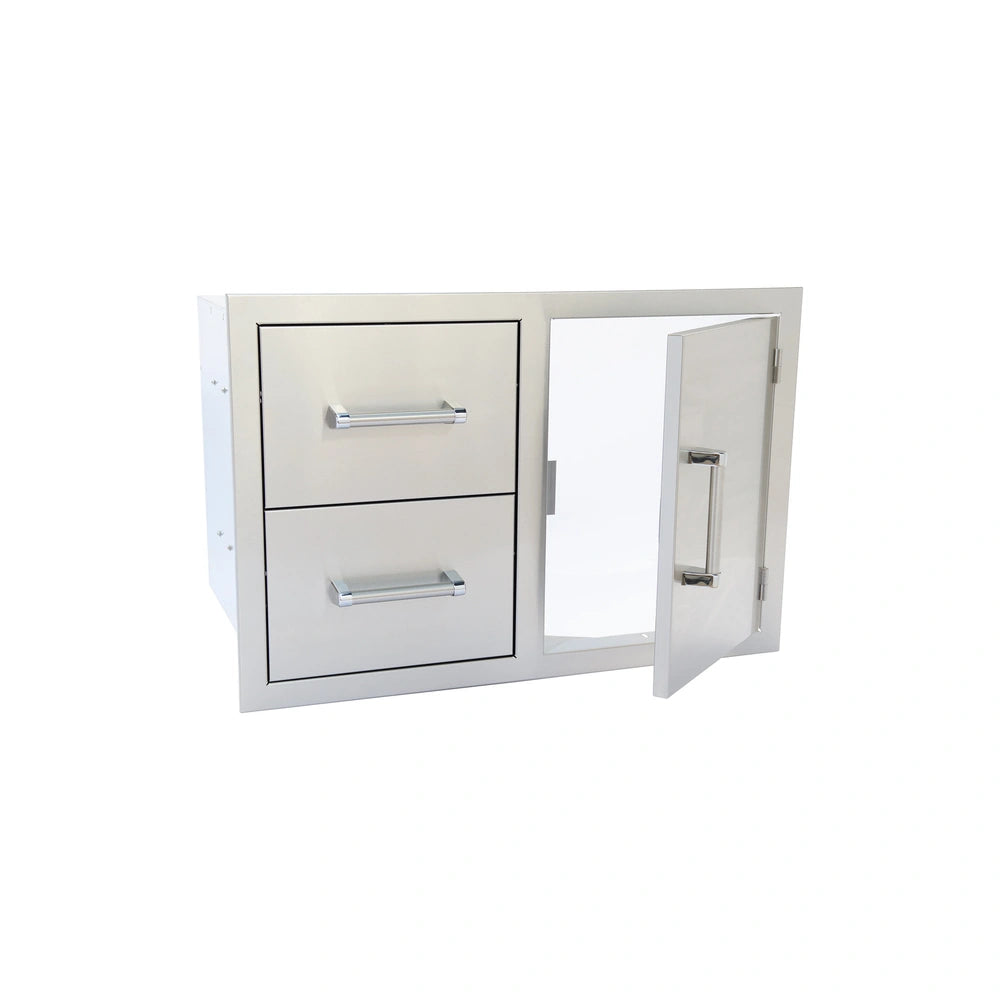 Two Drawer & Door Combo