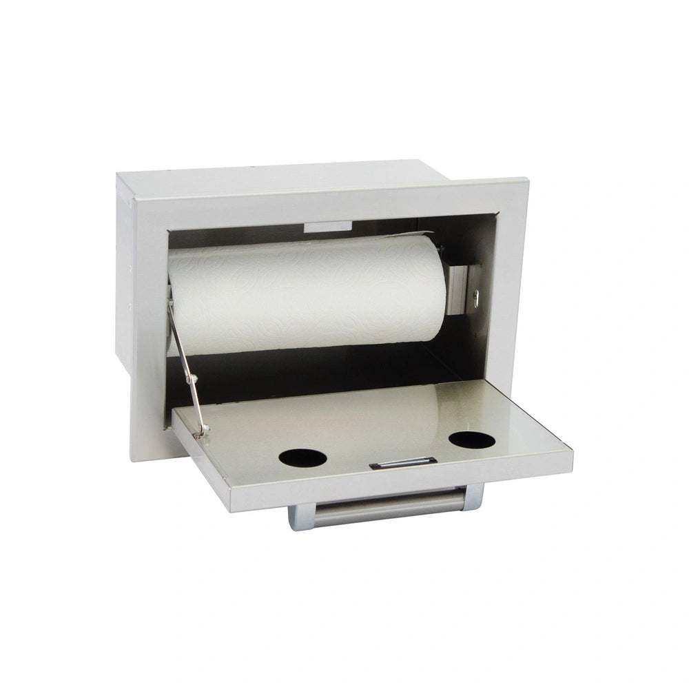 Outdoor Kitchen Stainless Steel Tile Umbrella Sleeve Trim Kit DIY