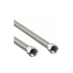 22 Inch Long Stainless Steel Flex Lines for Grill Hook Up 3/8"x 22 Long Gas Line