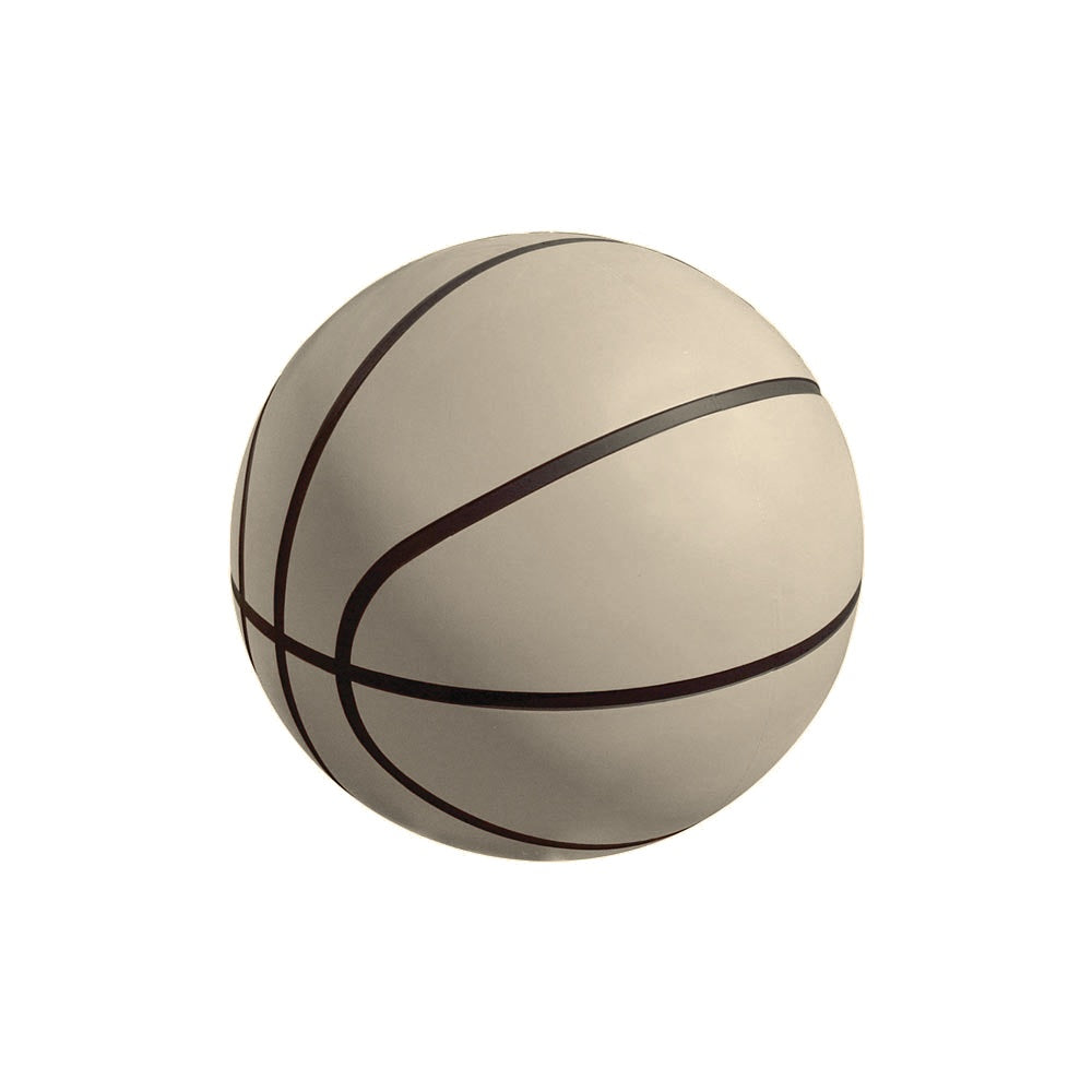 TF6201 Basketball Concrete Bollard — Weatherstone — W20 White — digitally rendered color preview
