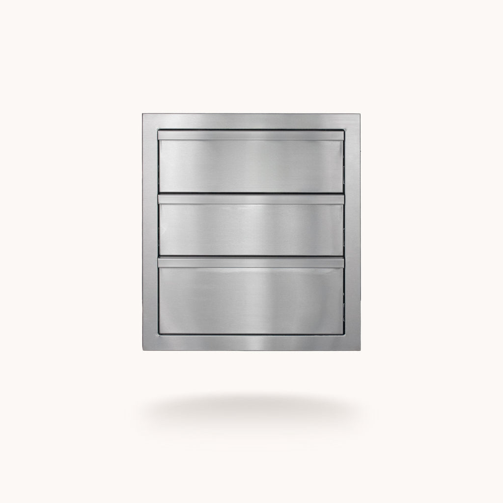 18" Deluxe 3-Drawer