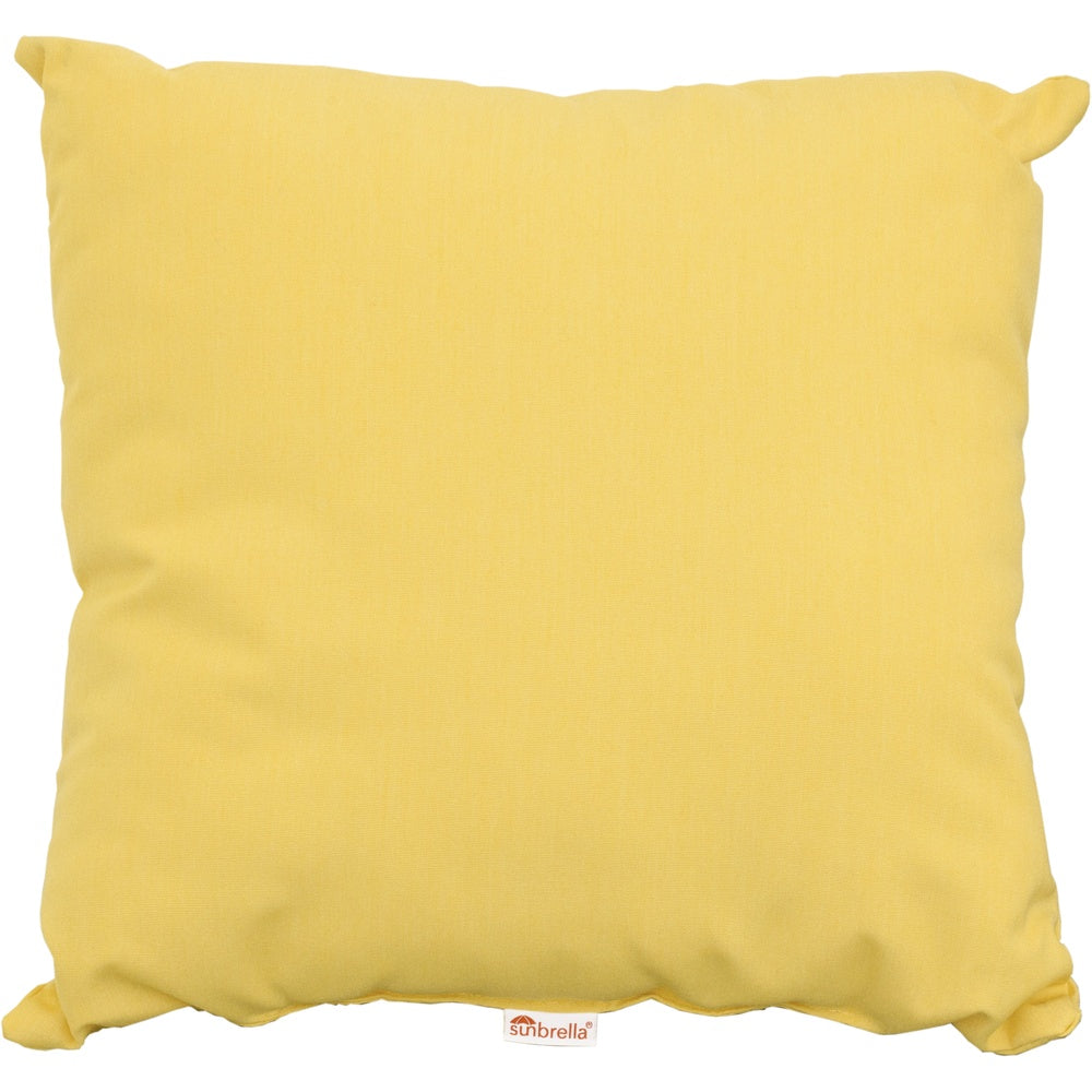 LuxCraft 19" Throw Pillow (19TP) - 19TPB 19'' Throw Pillow (Buttercup)