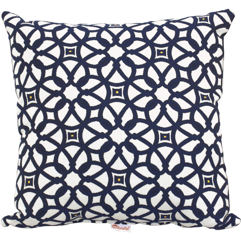 LuxCraft 19" Throw Pillow (19TP) - 19TPLI 19'' Throw Pillow (Luxe Indigo)