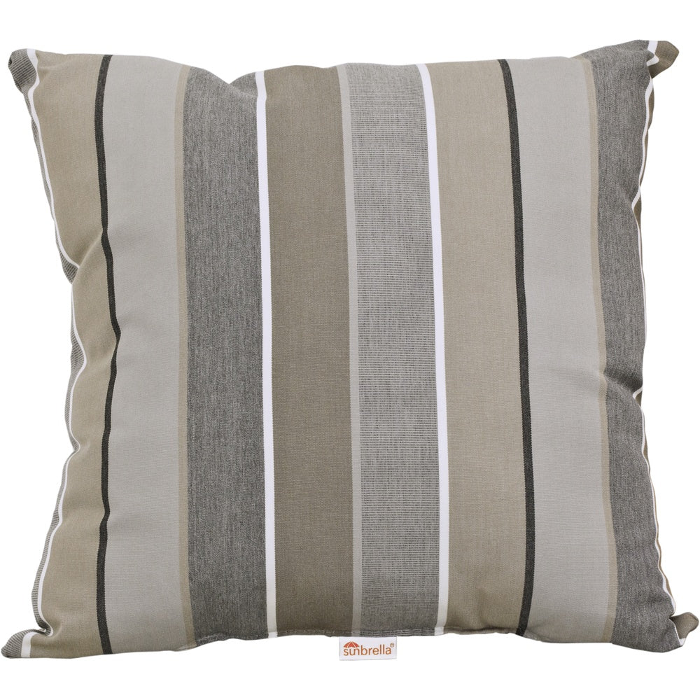 LuxCraft 19" Throw Pillow (19TP) - 19TPMC 19'' Throw Pillow (Milano Charcoal)