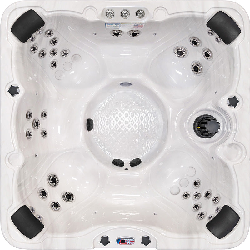 American Spas 84-Inch 40-Jet 7-Person Acrylic Bench Hot Tub Spa