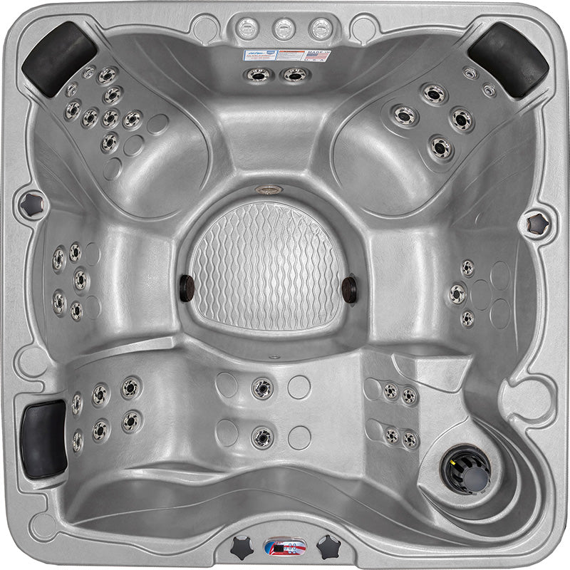 American Spas 84-Inch 6-Person 40-Jet Lounger Hot Tub Spa - AMZ740L