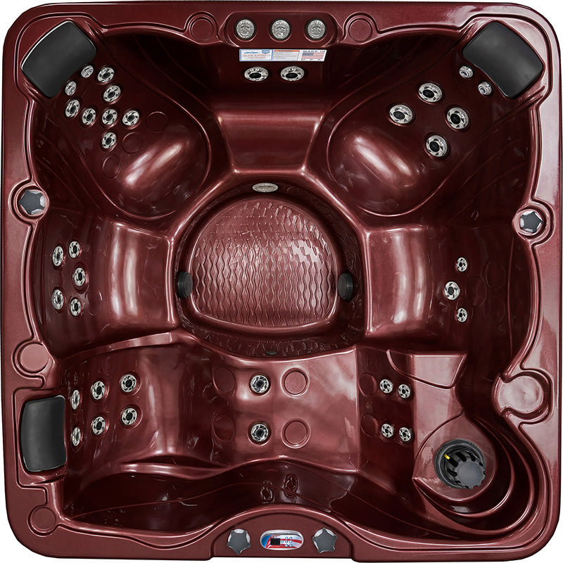American Spas 84-Inch 6-Person 40-Jet Lounger Hot Tub Spa - AMZ740L
