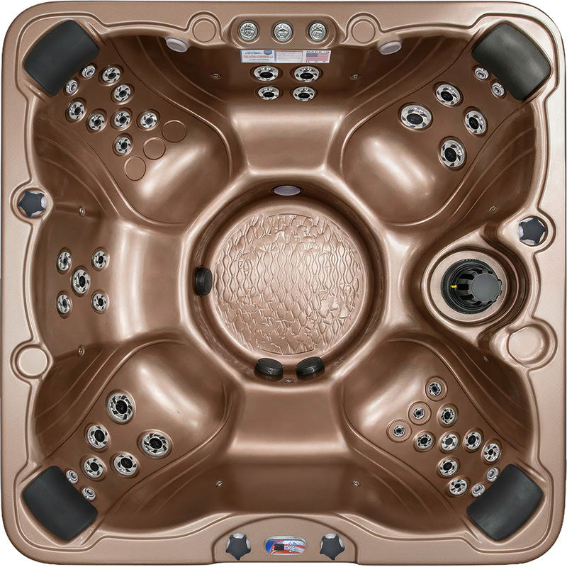 84-Inch 45-Jet Acrylic Bench Spa Hot Tub with Ozonator - AMZ745B