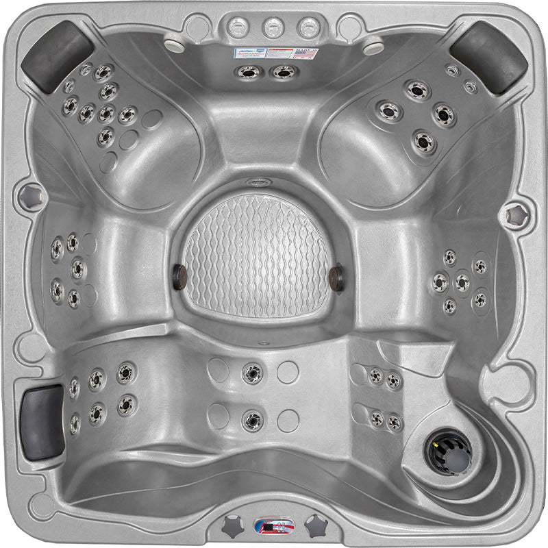 84-Inch 6-Person 45-Jet Acrylic Lounger Hot Tub - AMZ745L