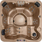 84-Inch 6-Person 45-Jet Acrylic Lounger Hot Tub - AMZ745L