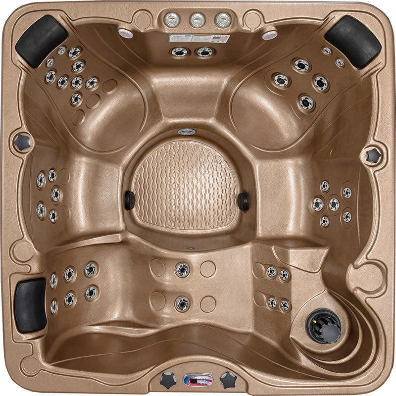 84-Inch 6-Person 45-Jet Acrylic Lounger Hot Tub - AMZ745L