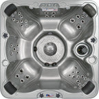 84-Inch 7-Person 56-Jet Acrylic Bench Spa Hot Tub with Sound System - AMZ756B