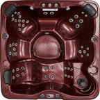 American Spas 84-Inch 6-Person 56-Jet Lounger Hot Tub Spa - AMZ756L