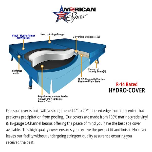 84-Inch 45-Jet Acrylic Bench Spa Hot Tub with Ozonator - AMZ745B