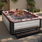 American Spas 84-Inch 6-Person 40-Jet Lounger Hot Tub Spa - AMZ740L