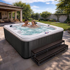 American Spas 84-Inch 40-Jet 7-Person Acrylic Bench Hot Tub Spa