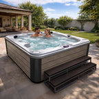 American Spas 84-Inch 40-Jet 7-Person Acrylic Bench Hot Tub Spa