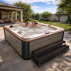 American Spas 84-Inch 40-Jet 7-Person Acrylic Bench Hot Tub Spa