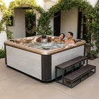 84-Inch 45-Jet Acrylic Bench Spa Hot Tub with Ozonator - AMZ745B
