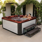 84-Inch 45-Jet Acrylic Bench Spa Hot Tub with Ozonator - AMZ745B