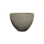 TF4132 VCC Series Round Concrete Planter — Weatherstone — W20 White — digitally rendered color preview