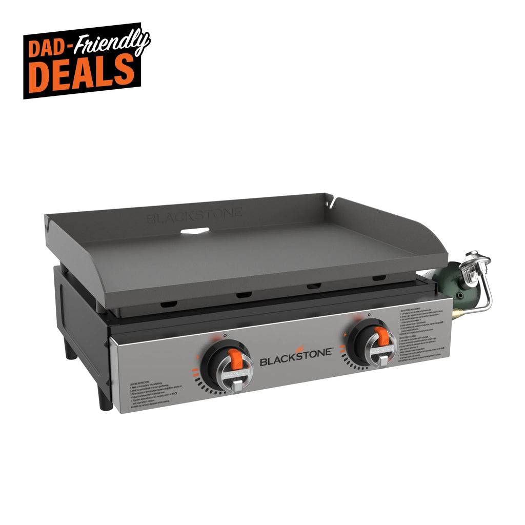 Blackstone 22-Inch Tabletop Griddle with Dual Heat Zones
