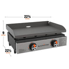 Blackstone 22-Inch Tabletop Griddle with Dual Heat Zones