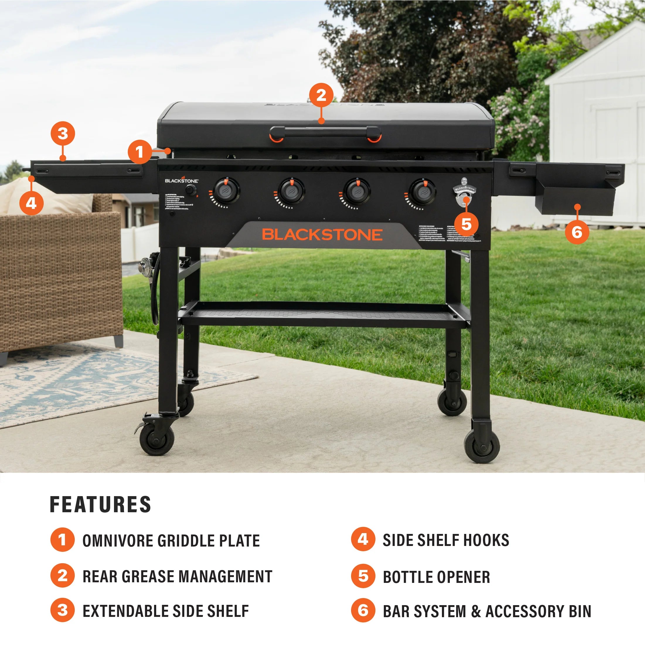 Blackstone 36” Griddle with Hood