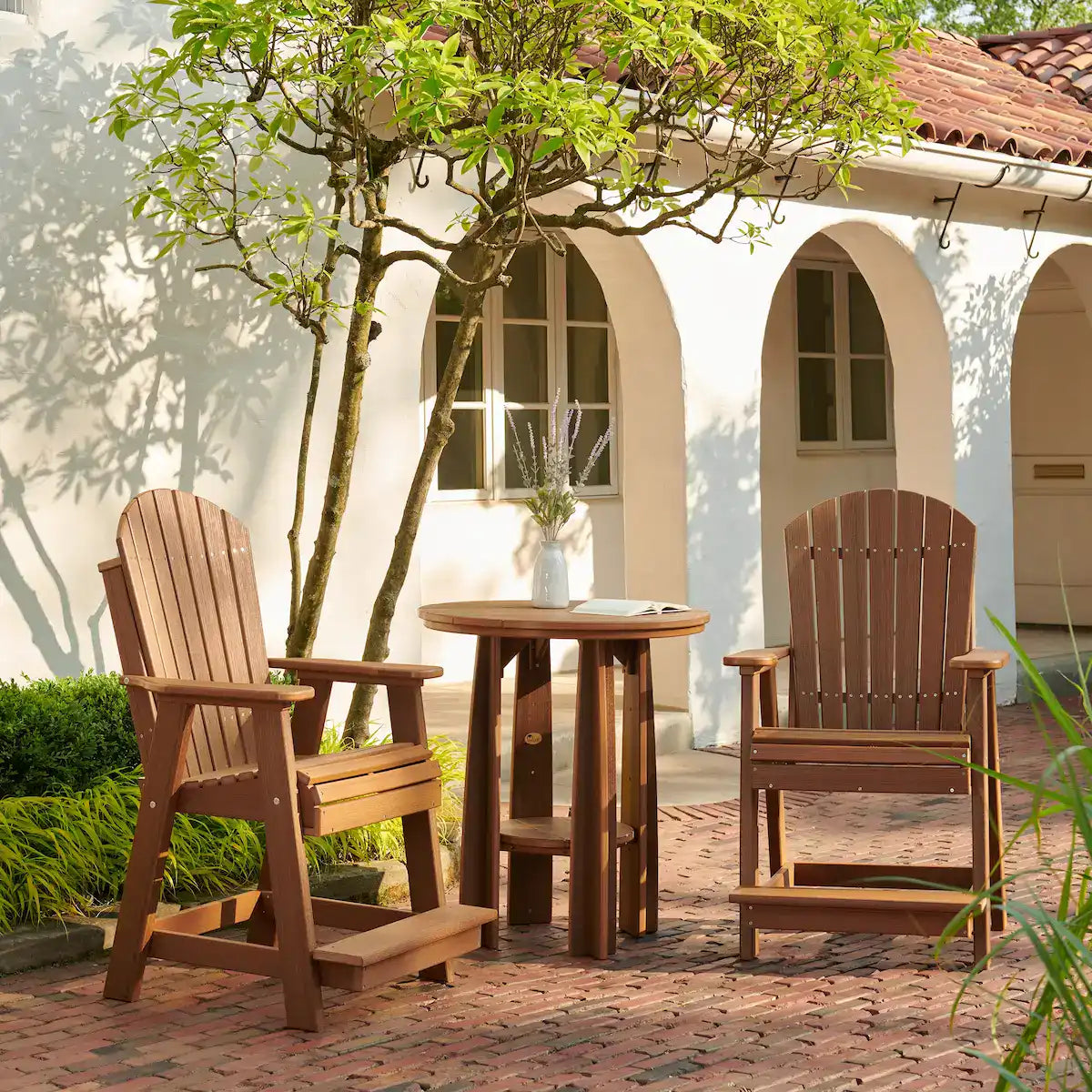 LuxCraft Adirondack Balcony Chair 34 x 30 x 49 in