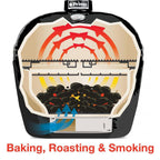 Primo Grills Oval Junior All-In-One Kamado Grill PGCJRC
