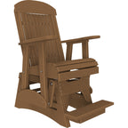 LuxCraft 2' Classic Balcony Glider (2CPBAG) - 2CPBAGAM 2' Classic Balcony Glider (Antique Mahogany)