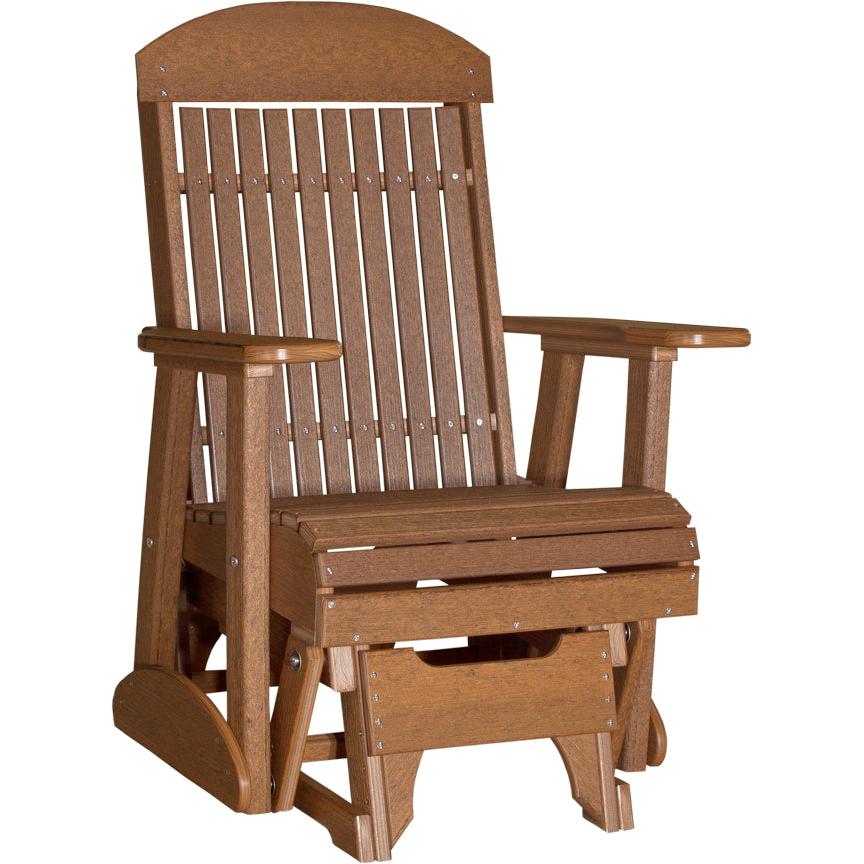 LuxCraft 2' Classic Glider Highback Chair