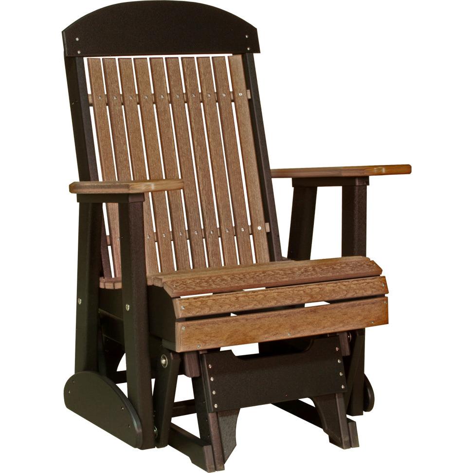 LuxCraft 2' Classic Glider Highback Chair