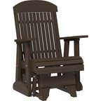 LuxCraft 2' Classic Glider (2CPG) - 2CPGBZW 2' Classic Poly Glider (Brazilian Walnut)